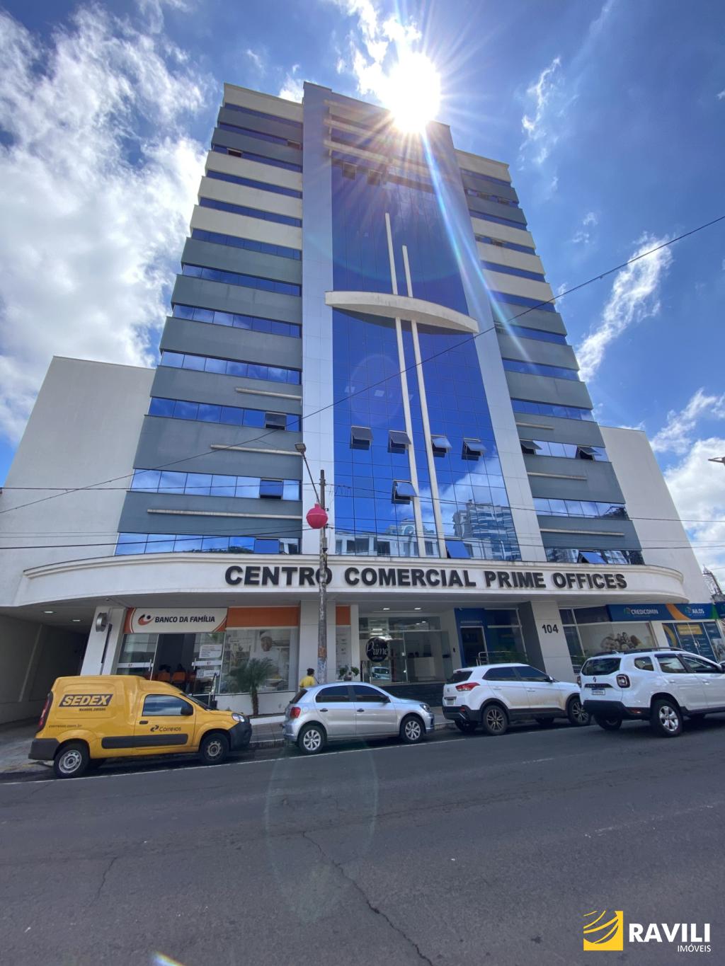 Sala Comercial Mobiliada para Locação no Centro de Joaçaba, no Edifício Prime Office!
